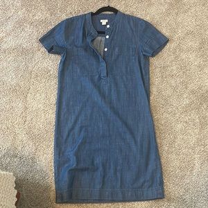 J crew chambray dress